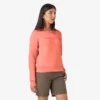 Sudadera con logo repelente al agua para mujer Sudadera con logo repelente al agua para mujer
