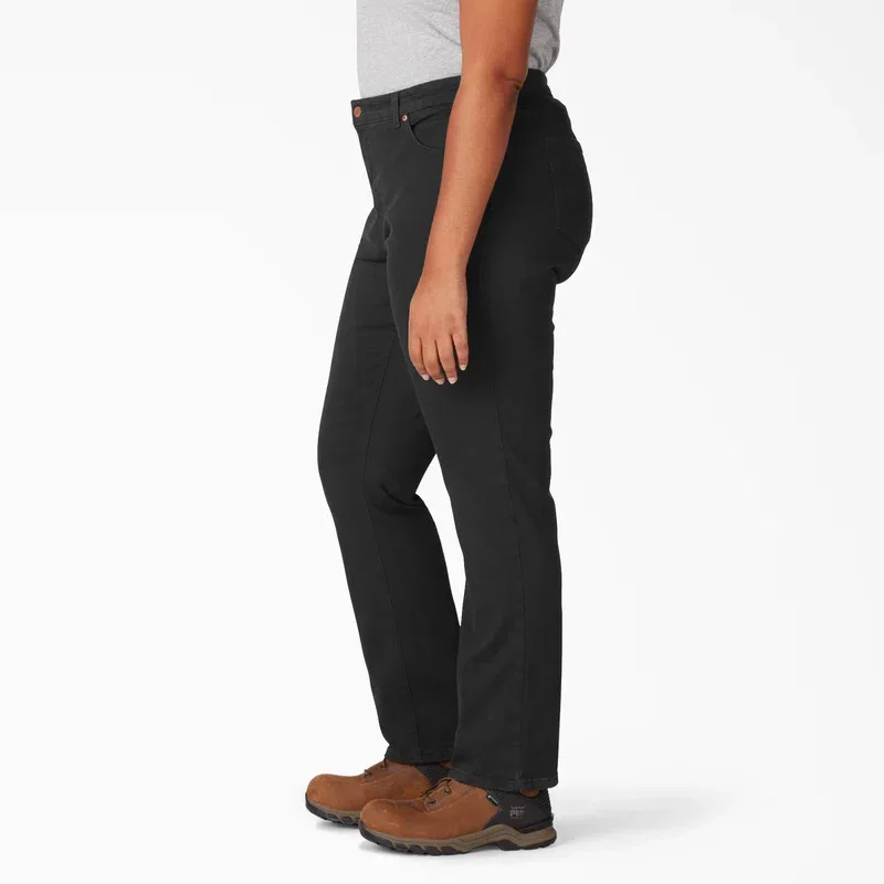 Vaqueros de corte recto Perfect Shape para mujer talla grande Vaqueros de corte recto Perfect Shape para mujer talla grande