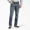 Vaqueros de mezclilla de 5 bolsillos, corte recto y ajuste regular de la serie X de Dickies Vaqueros de mezclilla de 5 bolsillos, corte recto y ajuste regular de la serie X de Dickies